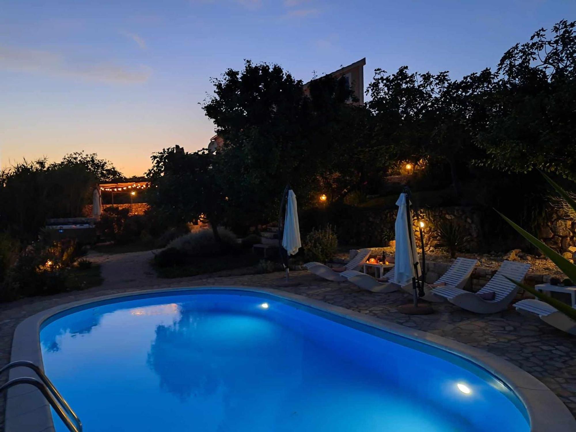 Villa Cesarica Novalja Exteriör bild