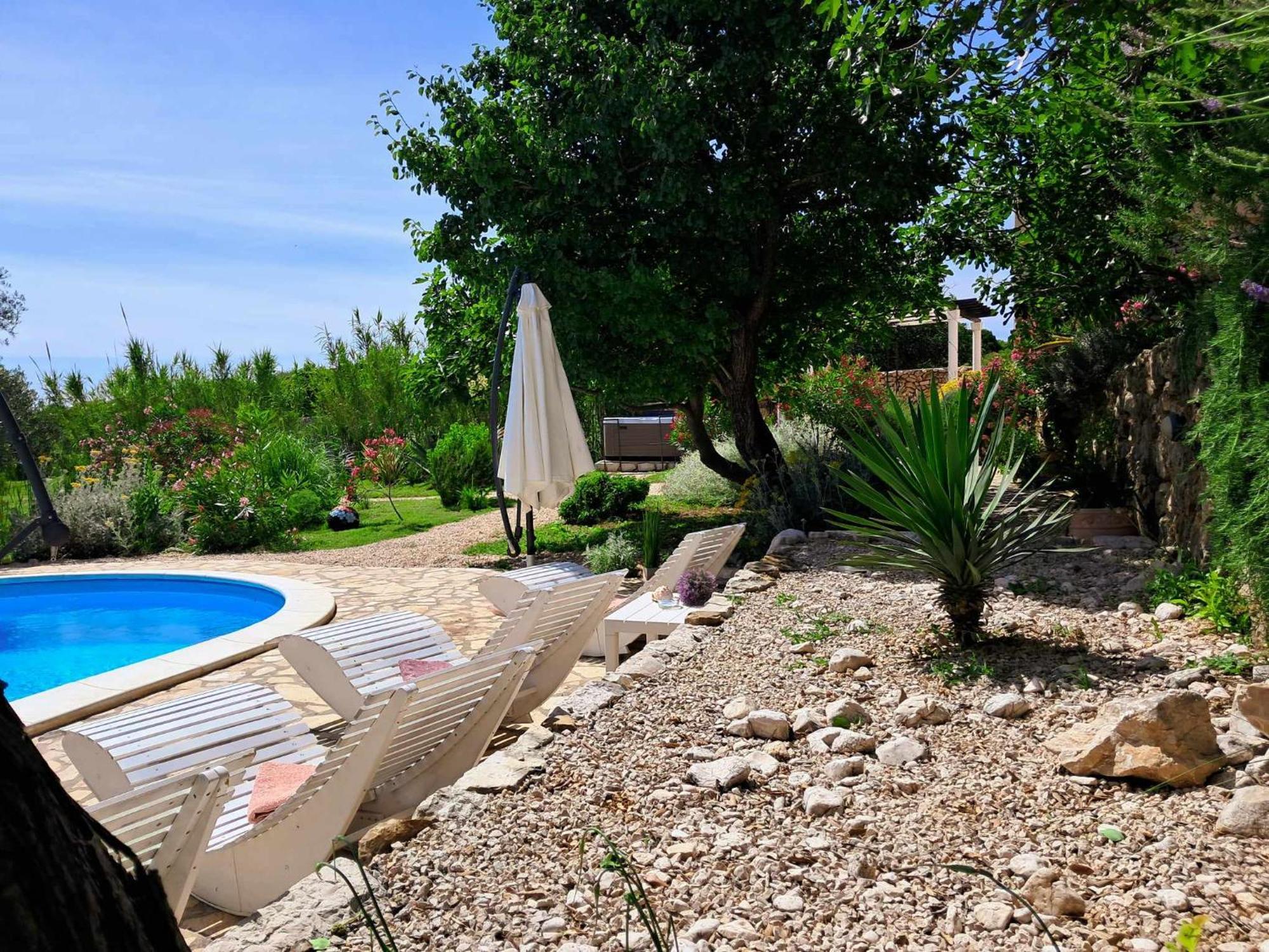 Villa Cesarica Novalja Exteriör bild